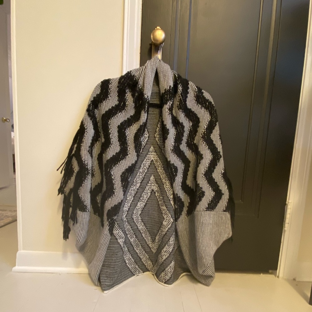 Free People Boho Fringe Sweater